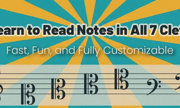 SightSingy Notes – Note Reading App for All 7 Clefs